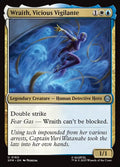 Wraith, Vicious Vigilante – Uncommon Magic: The Gathering card from Marvel's Spider-Man (#160)