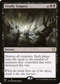 Deadly Tempest – Rare Magic: The Gathering card from Commander 2021 (#140)