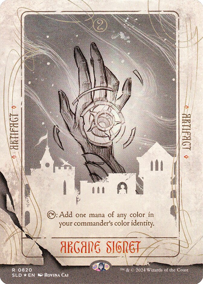 Arcane Signet – Rare Magic: The Gathering card from Secret Lair Drop (#820)
