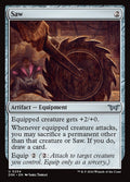 Saw – Uncommon Magic: The Gathering card from Duskmourn: House of Horror (#254)