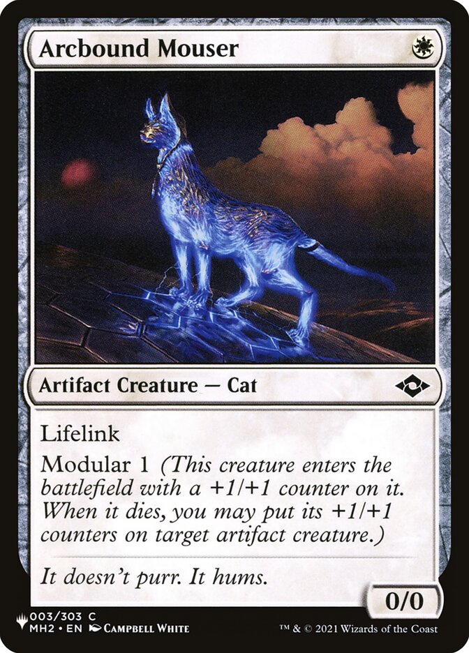 Arcbound Mouser – Common Magic: The Gathering card from The List (#MH2-3)
