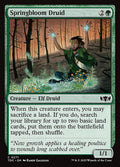 Springbloom Druid – Common Magic: The Gathering card from Tarkir: Dragonstorm Commander (#271)