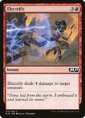 Electrify – Common Magic: The Gathering card from Core Set 2019 (#139)