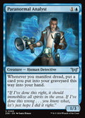 Paranormal Analyst – Uncommon Magic: The Gathering card from Duskmourn: House of Horror (#69)
