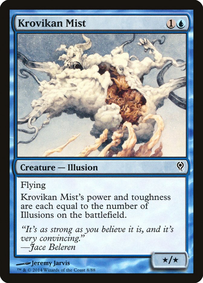 Krovikan Mist – Common Magic: The Gathering card from Duel Decks: Jace vs. Vraska (#8)