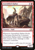 Assembled Alphas – Rare Magic: The Gathering card from Eldritch Moon Promos (#117)