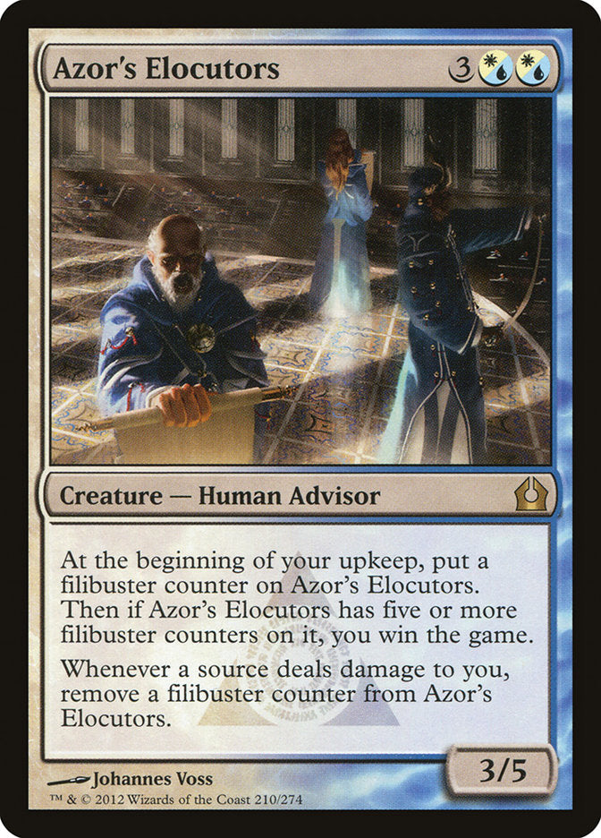 Azor's Elocutors – Rare Magic: The Gathering card from Return to Ravnica (#210)