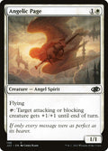 Angelic Page – Common Magic: The Gathering card from Jumpstart 2022 (#146)