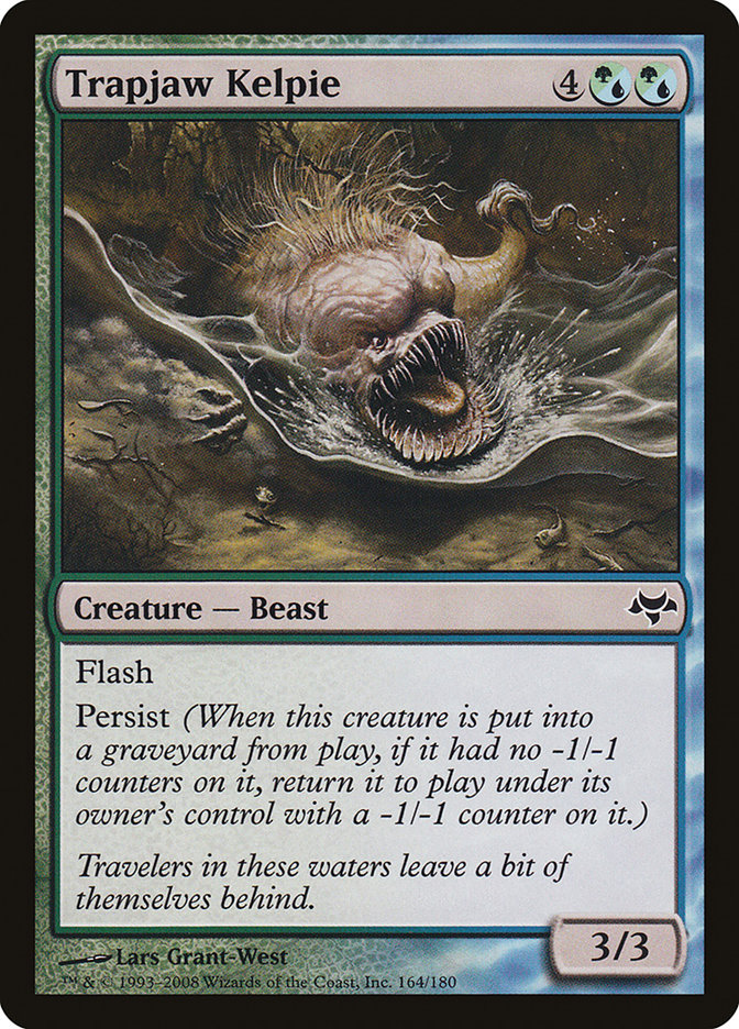 Trapjaw Kelpie – Common Magic: The Gathering card from Eventide (#164)