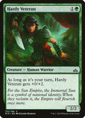 Hardy Veteran – Common Magic: The Gathering card from Rivals of Ixalan (#132)