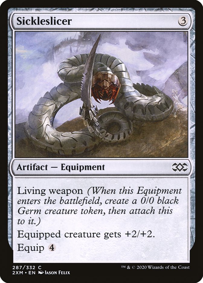Sickleslicer – Common Magic: The Gathering card from Double Masters (#287)