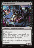 Venomized Cat – Common Magic: The Gathering card from Marvel's Spider-Man (#72)