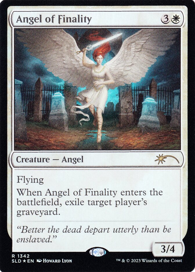 Angel of Finality – Rare Magic: The Gathering card from Secret Lair Drop (#1342)