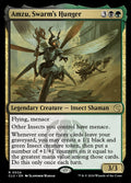 Amzu, Swarm's Hunger – Rare Magic: The Gathering card from Ravnica: Clue Edition (#24)