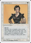 Benalish Hero – Common Magic: The Gathering card from Revised Edition (#4)