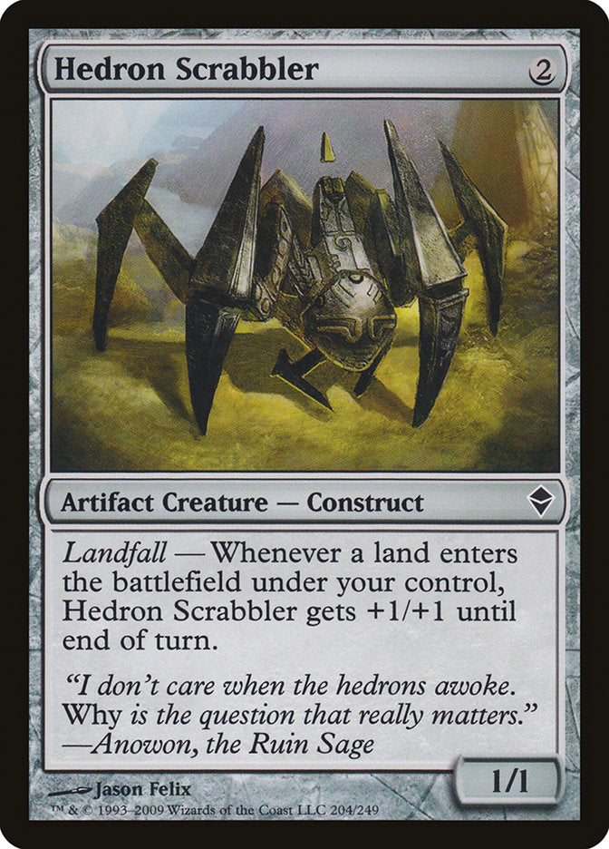 Hedron Scrabbler – Common Magic: The Gathering card from Zendikar (#204)