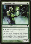 Viridian Acolyte – Common Magic: The Gathering card from Darksteel (#89)