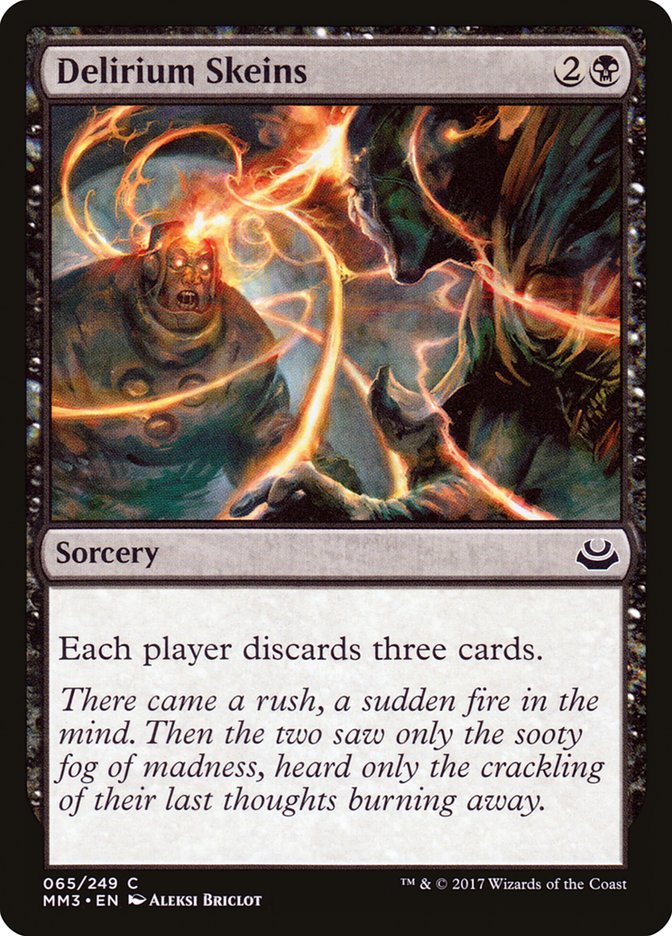 Delirium Skeins – Common Magic: The Gathering card from Modern Masters 2017 (#65)