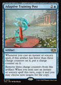 Adaptive Training Post – Rare Magic: The Gathering card from Tarkir: Dragonstorm Commander (#18)