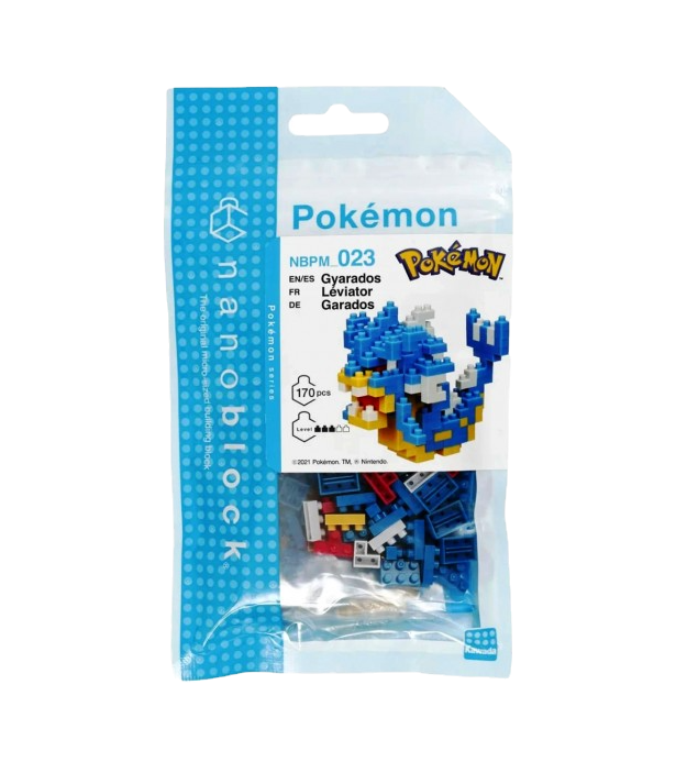 Nanoblock Pokémon Character Pack – Gyarados