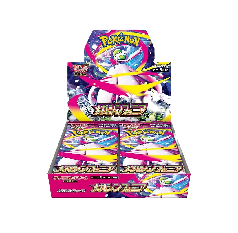 Japanese Pokémon –Mega Symphonia m1s Booster Box