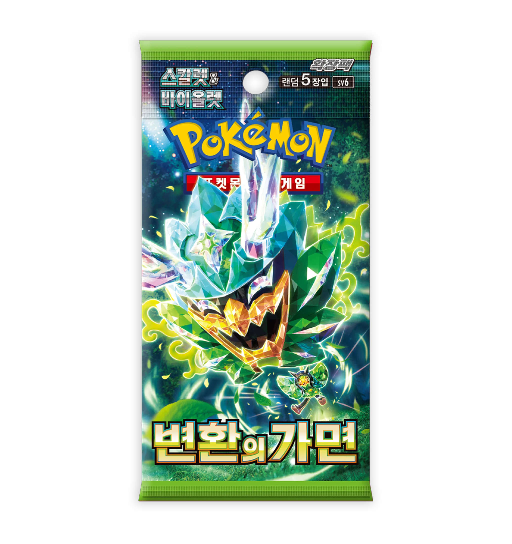 Korean Pokemon - Mask of Change sv6 Booster Pack