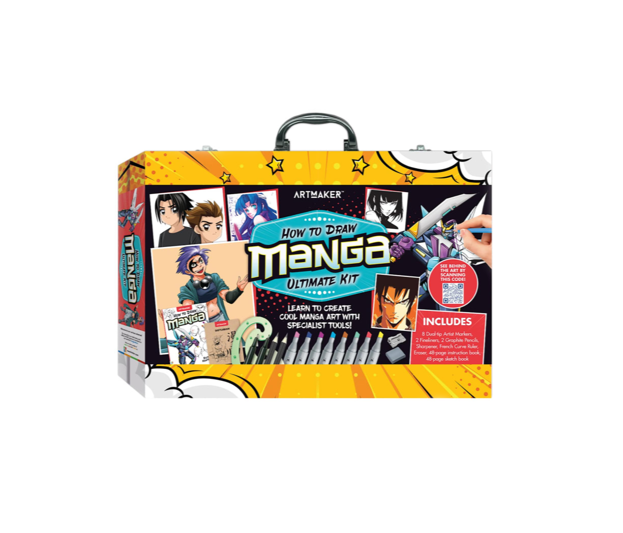 Art Maker How To Draw Manga Ultimate Kit – Professional-Quality Tools for Manga