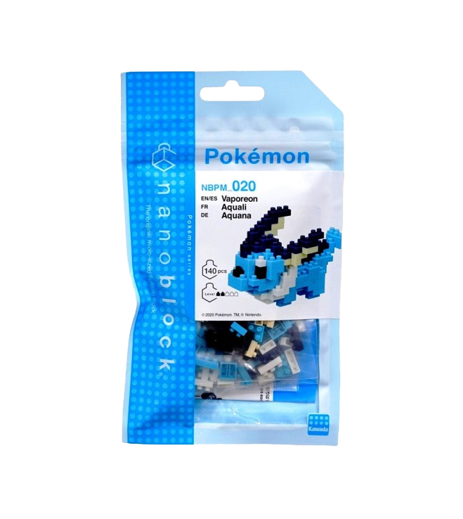 Nanoblock Pokémon Character Pack – Vaporeon
