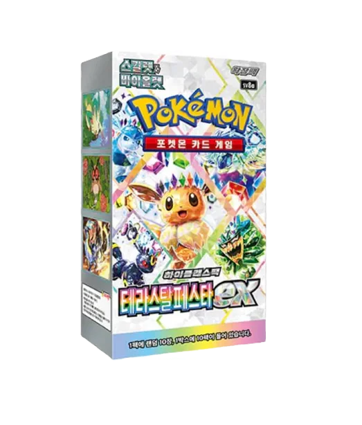 Korean Pokemon - Eeveelutions Terastal Festival ex High Class sv8a Booster Box