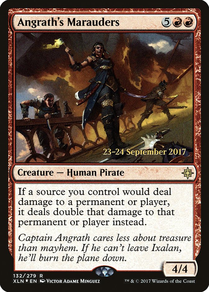 Angrath's Marauders – Rare Magic: The Gathering card from Ixalan Promos (#132s)