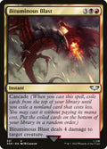 Bituminous Blast – Uncommon Magic: The Gathering card from Warhammer 40,000 Commander (#221)