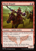 Shock Brigade – Common Magic: The Gathering card from Tarkir: Dragonstorm (#120)