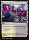 Scoured Barrens – Common Magic: The Gathering card from March of the Machine (#272)