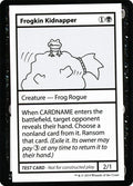 Frogkin Kidnapper – Rare Magic: The Gathering card from Mystery Booster Playtest Cards 2021 (#42)