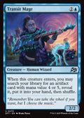 Transit Mage – Uncommon Magic: The Gathering card from Aetherdrift (#70)