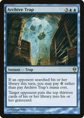 Archive Trap – Rare Magic: The Gathering card from Zendikar (#41)
