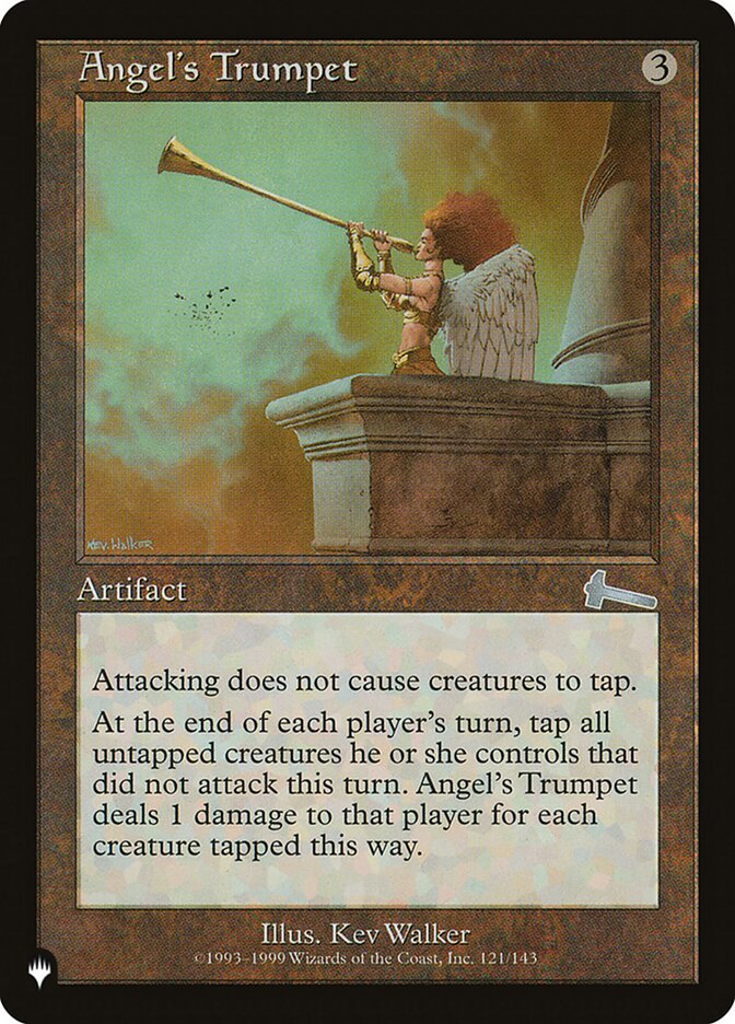 Angel's Trumpet – Uncommon Magic: The Gathering card from The List (#ULG-121)