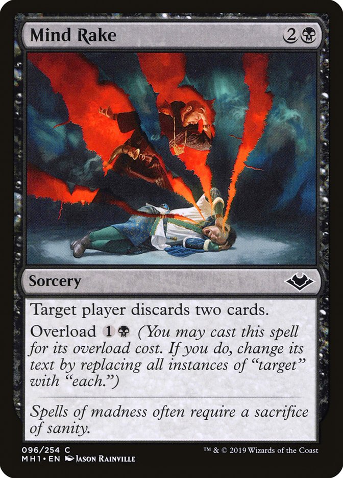 Mind Rake – Common Magic: The Gathering card from Modern Horizons (#96)