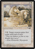 Noble Steeds – Common Magic: The Gathering card from Alliances (#11b)