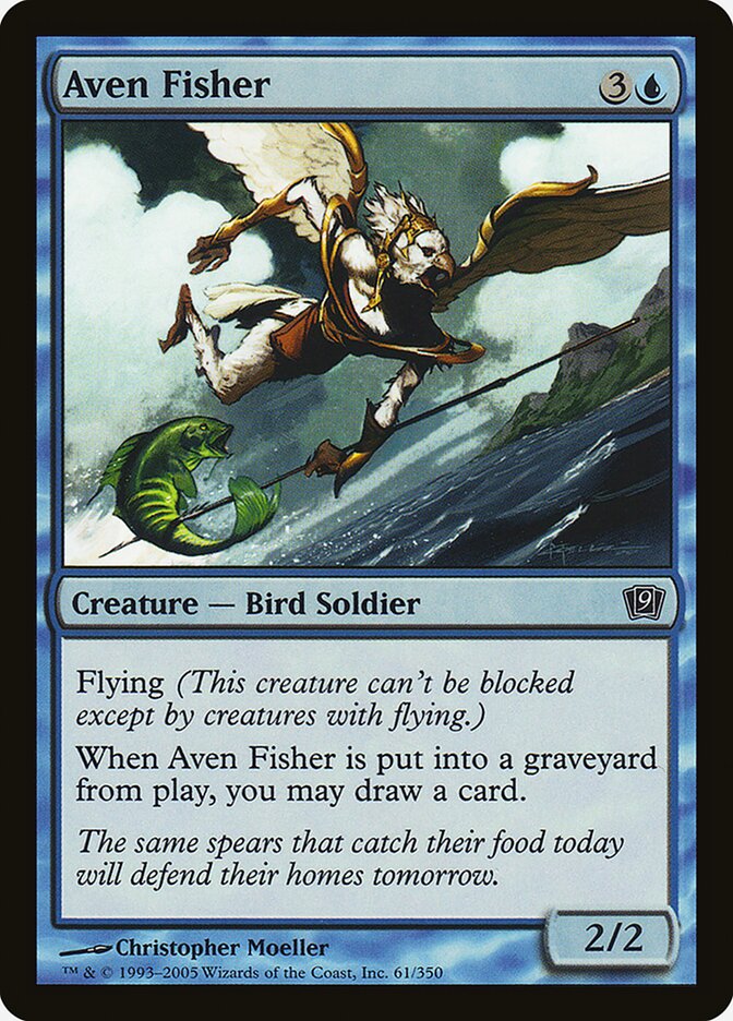 Aven Fisher – Common Magic: The Gathering card from Ninth Edition (#61★)