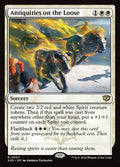Antiquities on the Loose – Rare Magic: The Gathering card from Secrets of Strixhaven (#7)