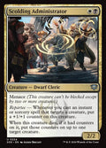 Scolding Administrator – Uncommon Magic: The Gathering card from Secrets of Strixhaven (#224)