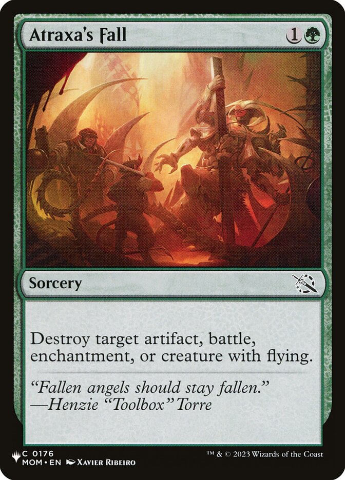 Atraxa's Fall – Common Magic: The Gathering card from The List (#MOM-176)