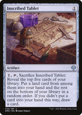 Inscribed Tablet – Uncommon Magic: The Gathering card from Dominaria United (#232)