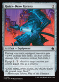 Quick-Draw Katana – Common Magic: The Gathering card from Foundations (#130)