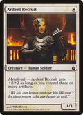 Ardent Recruit – Common Magic: The Gathering card from Mirrodin Besieged (#2)