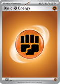 Basic Fighting Energy - Scarlet & Violet Energies #6