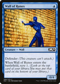 Wall of Runes – Common Magic: The Gathering card from Core Set 2021 (#85)