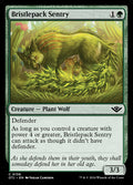 Bristlepack Sentry – Common Magic: The Gathering card from Outlaws of Thunder Junction (#156)