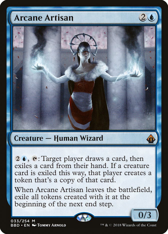 Arcane Artisan – Mythic Magic: The Gathering card from Battlebond (#33)